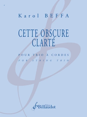 Cette obscure clarté